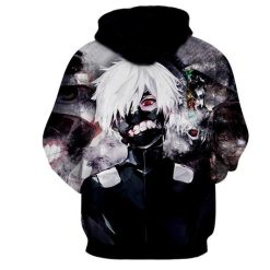 Tokyo Ghoul 3D Printed Hoodie/Zipper Hoodie - 58bea2f8c4ca
