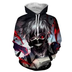 Tokyo Ghoul 3D Printed Hoodie/Zipper Hoodie - 5918d053e7f5