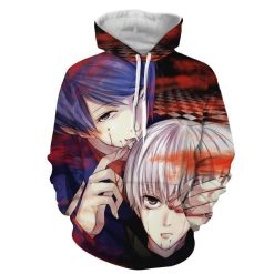 Tokyo Ghoul 3D Printed Hoodie/Zipper Hoodie - 5e8cb978206e