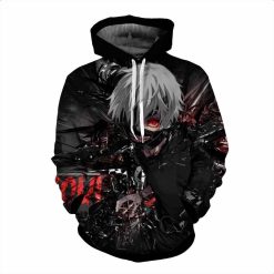 Tokyo Ghoul 3D Printed Hoodie/Zipper Hoodie - 7559e7b768f2
