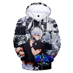 Tokyo Ghoul 3D Printed Hoodie/Zipper Hoodie - 7a0c00622fe0