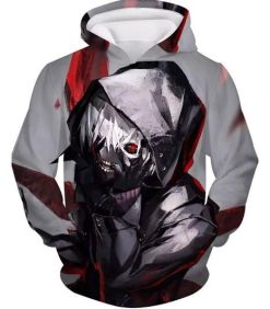 Tokyo Ghoul 3D Printed Hoodie/Zipper Hoodie - 7ba31548dc81