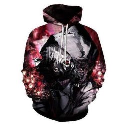 Tokyo Ghoul 3D Printed Hoodie/Zipper Hoodie - 7c5baec569e1