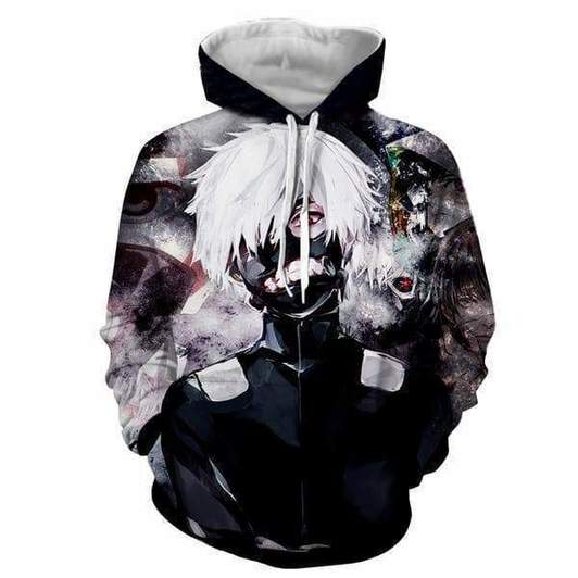 Tokyo Ghoul 3D Printed Hoodie/Zipper Hoodie - 8feb7c19e93b Tokyo Ghoul 3D Printed Hoodie/Zipper Hoodie - 8feb7c19e93b