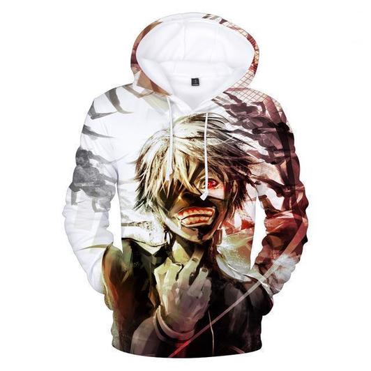 Tokyo Ghoul 3D Printed Hoodie/Zipper Hoodie - 97b200de9fed Tokyo Ghoul 3D Printed Hoodie/Zipper Hoodie - 97b200de9fed