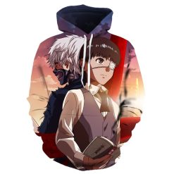 Tokyo Ghoul 3D Printed Hoodie/Zipper Hoodie - affa25cdf809