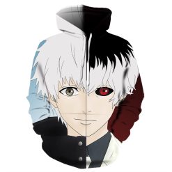 Tokyo Ghoul 3D Printed Hoodie/Zipper Hoodie - c57b553a8912