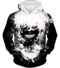 Tokyo Ghoul 3D Printed Hoodie/Zipper Hoodie - d4dad277e3d6