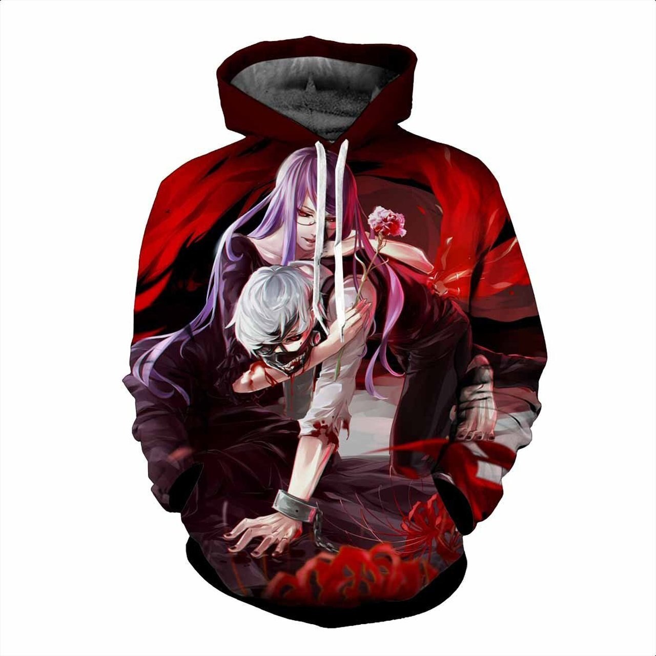 Tokyo Ghoul 3D Printed Hoodie/Zipper Hoodie - ec36cac8c6e6 Tokyo Ghoul 3D Printed Hoodie/Zipper Hoodie - ec36cac8c6e6