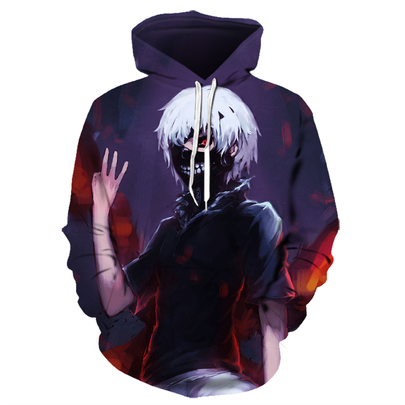 Tokyo Ghoul 3D Printed Hoodie/Zipper Hoodie - f0d2be82ee86 Tokyo Ghoul 3D Printed Hoodie/Zipper Hoodie - f0d2be82ee86