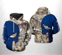 Tulsa Golden Hurricane NCAA Camo Veteran Hunting 3D Printed Hoodie/Zipper Hoodie - 859e94bfa09c