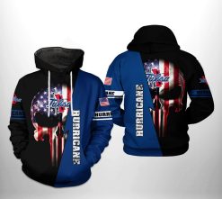 Tulsa Golden Hurricane NCAA US Flag Skull 3D Printed Hoodie/Zipper Hoodie - f75c96ca48c9