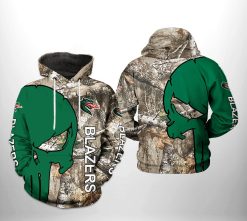 UAB Blazers NCAA Camo Veteran Hunting 3D Printed Hoodie/Zipper Hoodie - 9080b8c99c0f
