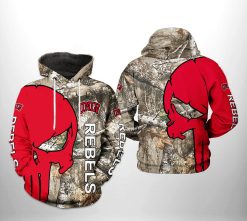 UNLV Rebels NCAA Camo Veteran Hunting 3D Printed Hoodie/Zipper Hoodie - 62a97dfbdfc5