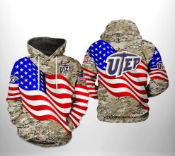 UTEP Miners NCAA US Flag Camo Veteran 3D Printed Hoodie/Zipper Hoodie - 35cc9386da73