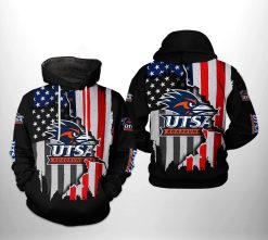 UTSA Roadrunners NCAA US Flag 3D Printed Hoodie/Zipper Hoodie - 571931561a93