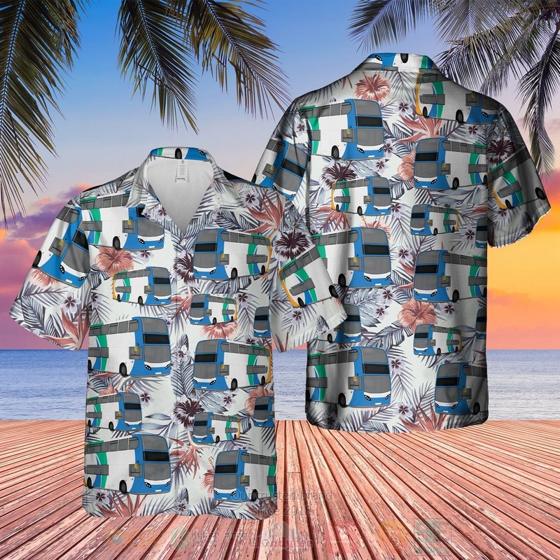 Uk Double Decker Bus Stagecoach E400 Hawaiian Shirt Uk Double Decker Bus Stagecoach E400 Hawaiian Shirt