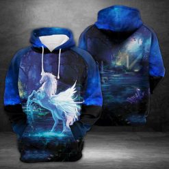 Unicorn 3D Printed Hoodie/Zipper Hoodie - 7943431a44ee