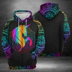 Unicorn 3D Printed Hoodie/Zipper Hoodie - dcc782266fda