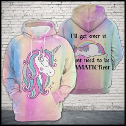 Unicorn Drama 3D Printed Hoodie/Zipper Hoodie - 18f1b3338c83