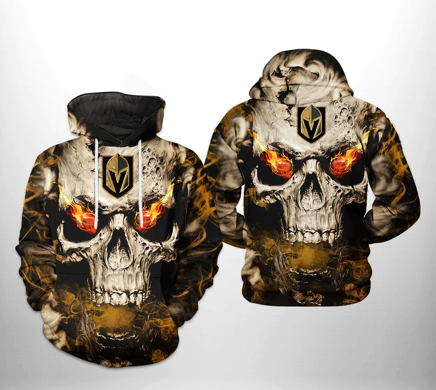 Vegas Golden Knights NHL Skull 3D Printed Hoodie/Zipper Hoodie - 77dd43c4094f Vegas Golden Knights NHL Skull 3D Printed Hoodie/Zipper Hoodie - 77dd43c4094f