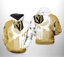 Vegas Golden Knights NHL Team Skull 3D Printed Hoodie/Zipper Hoodie - 9834c3af051f