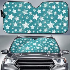 Vintage Star Pattern Car Auto Sun Shade