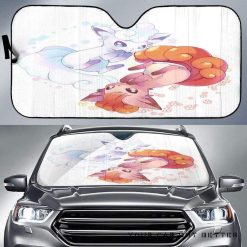 Vulpix Car Auto Sun Shade