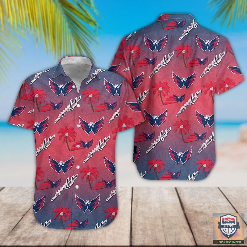 Washington Capitals Ice Hockey Team Hawaiian Shirt Washington Capitals Ice Hockey Team Hawaiian Shirt