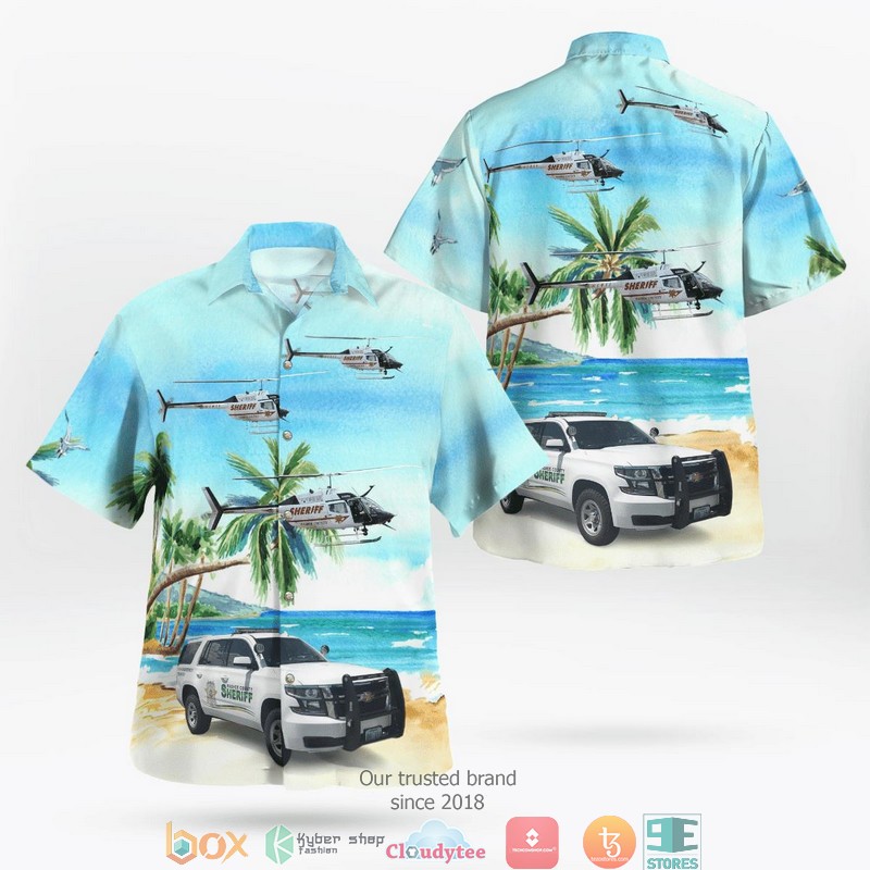 Washoe County Sheriff Bell Oh 58 Kiowa Car Hawaiian Shirt Washoe County Sheriff Bell Oh 58 Kiowa Car Hawaiian Shirt