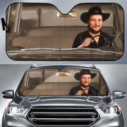 Waylon Jennings Car Auto Sun Shade