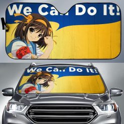 We Can Do It The Melancholy Of Haruhi Suzumiyas Car Auto Sun Shade