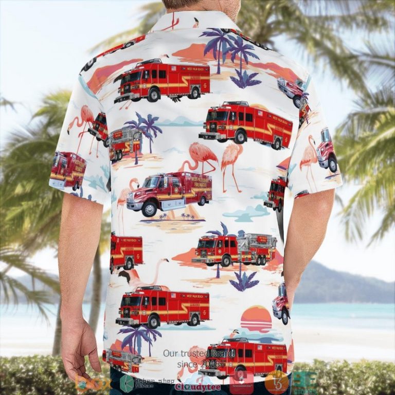 West-Palm-Beach-Palm-Beach-County-Florida-West-Palm-Beach-Fire-Department-3D-Hawaii-Shirt-1
