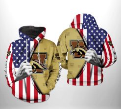 Western Michigan Broncos NCAA US Flag 3D Printed Hoodie/Zipper Hoodie - a6b2f07197d2