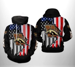 Western Michigan Broncos NCAA US Flag 3D Printed Hoodie/Zipper Hoodie - add06f7b86ee