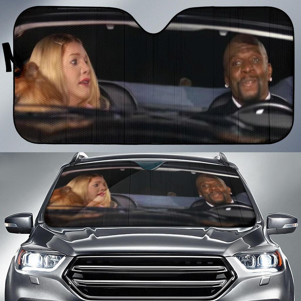 White Chicks Funny 1s Car Auto Sun Shade White Chicks Funny 1s Car Auto Sun Shade