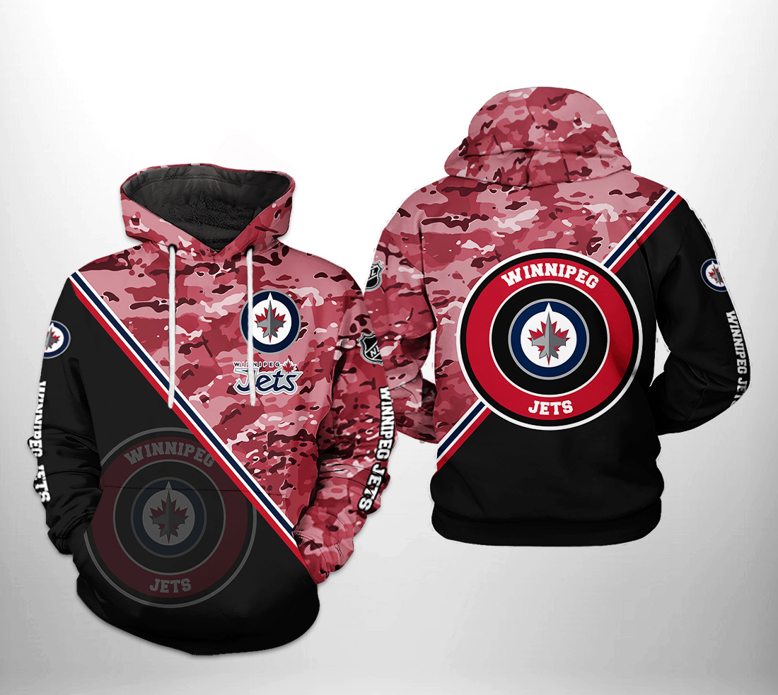 Winnipeg Jets NHL Camo Team 3D Printed Hoodie/Zipper Hoodie - 4d390f461bd8 Winnipeg Jets NHL Camo Team 3D Printed Hoodie/Zipper Hoodie - 4d390f461bd8