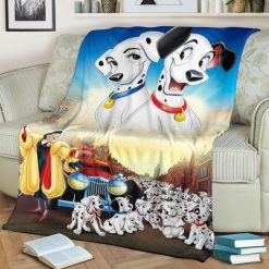 101 DALMATIAN BEST SELLER FLEECE BLANKET GIFT FOR FAN