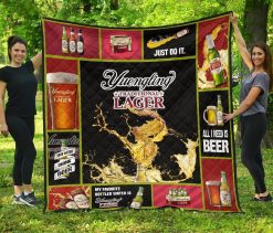 Yuengling Lager Blanket All I Need Is Beer Gift Idea 3D Blanket 57