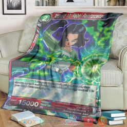 Android 17 Rebel Reinforcements Custom Soft Blanket