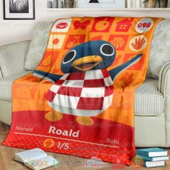 Animal Crossing Happy Home Designer Amiibo Card Custom Soft Blanket 2