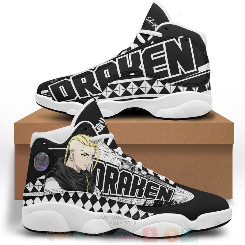 Anime Tokyo Gang Draken Tokyo Revengers Shoes Sneakers Anime Tokyo Gang Draken Tokyo Revengers Shoes Sneakers