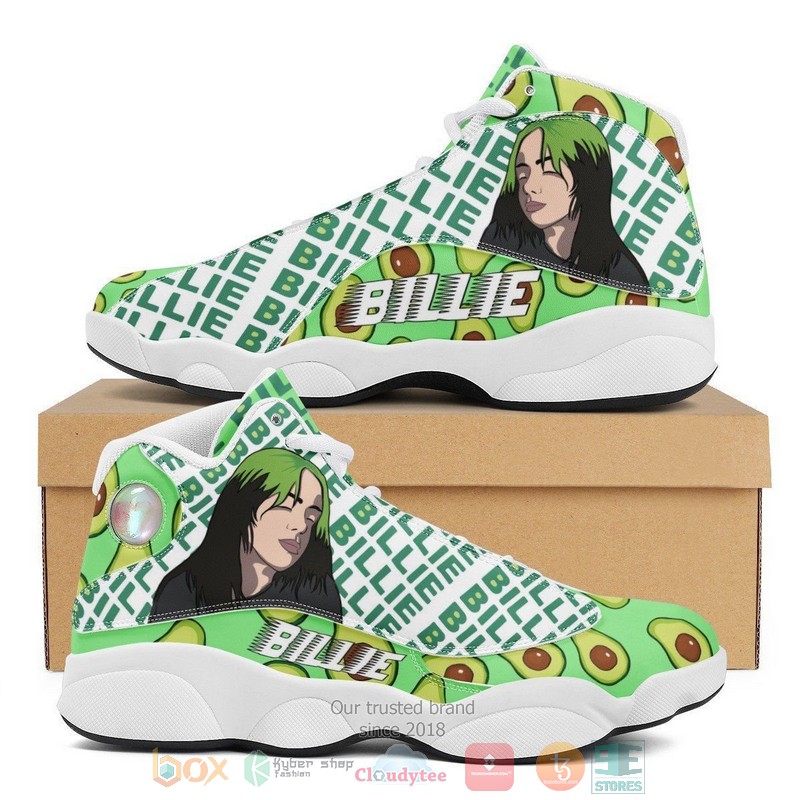 Billie Eilish Music Avocado Shoes Sneakers Billie Eilish Music Avocado Shoes Sneakers