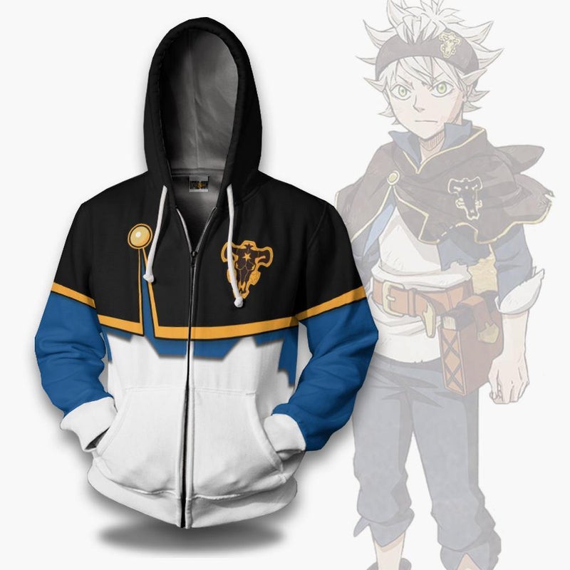 Black Clover Hoodie Asta Custom Anime Cosplay Costume Black Clover Hoodie Asta Custom Anime Cosplay Costume