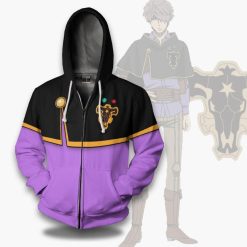 Black Clover Hoodie Gauche Adlai Custom Anime Cosplay Costume