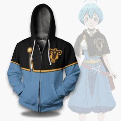 Black Clover Hoodie Grey Costume Custom Anime Cosplay Costume