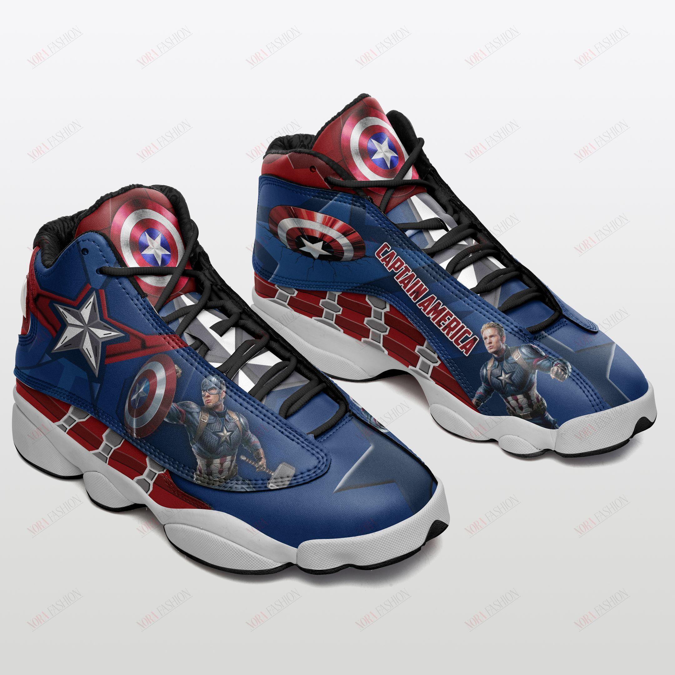 Captain America Sneakers Sport Shoes Plus Size Captain America Sneakers Sport Shoes Plus Size