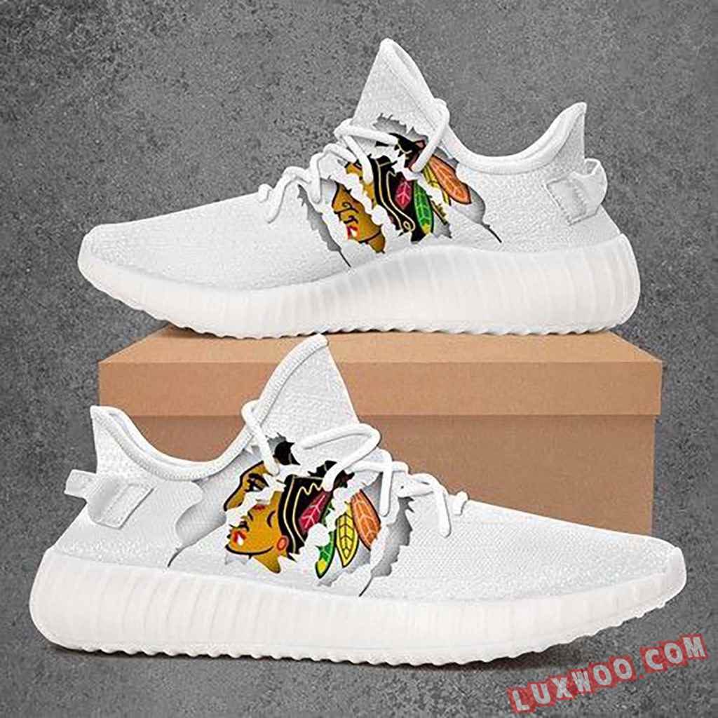 Chicago Blackhawks Nhl Sport Teams Boost Sneakers 350 V2 Chicago Blackhawks Nhl Sport Teams Boost Sneakers 350 V2
