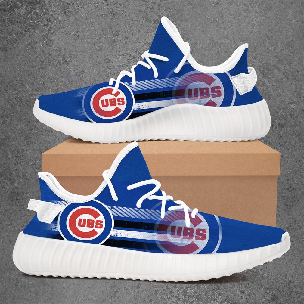 Chicago Cubs Mlb Baseball Boost Sneakers Shoes Chicago Cubs Mlb Baseball Boost Sneakers Shoes