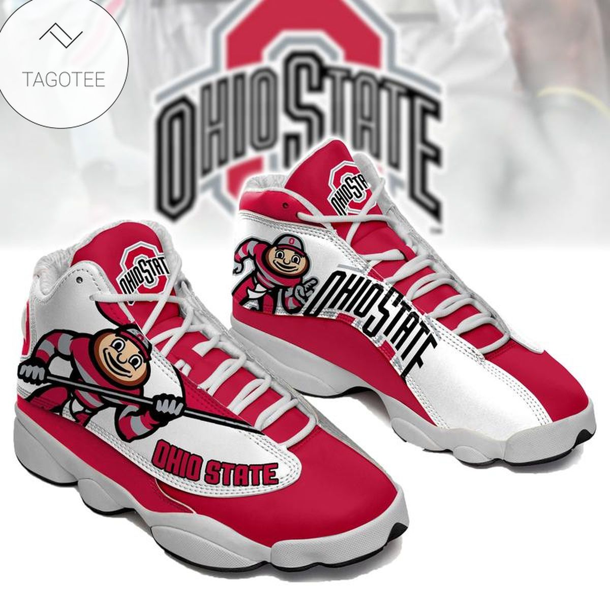 Copy Of Ohio State Buckeyes Sneakers Shoes Copy Of Ohio State Buckeyes Sneakers Shoes